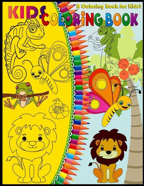 Cover for Atk Ashik · Kids Coloring Book (Paperback Book) (2020)