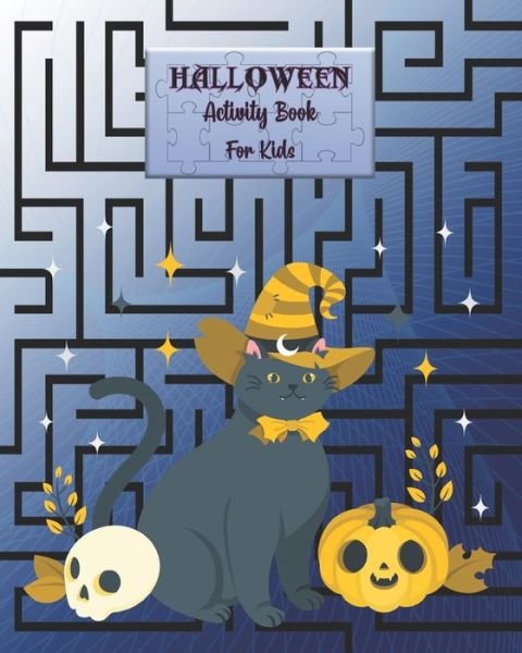 Cover for Lita Niwa · HALLOWEEN Activity Book For Kids (Paperback Book) (2020)