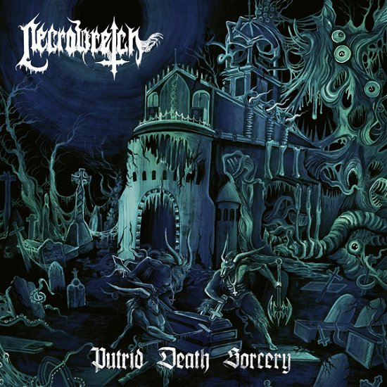 Cover for Necrowretch · Putrid Death Sorcery (Sea Blue Vinyl) (LP) (2023)