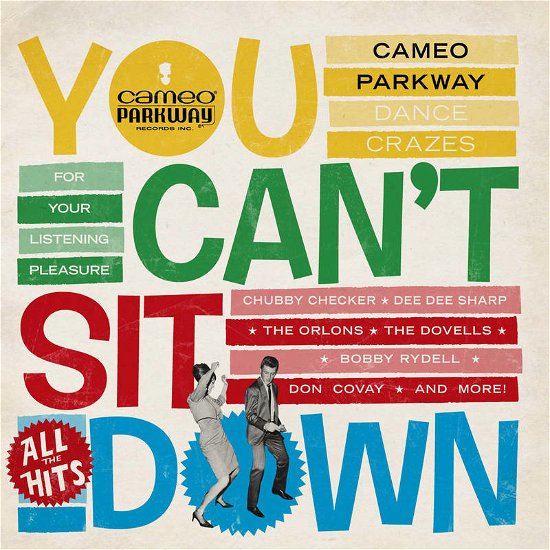 Cover for You Can't Sit Down: Cameo Parkway Dance Crazes (1958-1964) (LP) [Limited edition] (2021)
