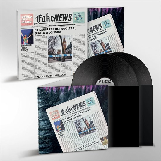 Cover for Pinguini Tattici Nucleari · Fake News (Rip) (LP) (2022)