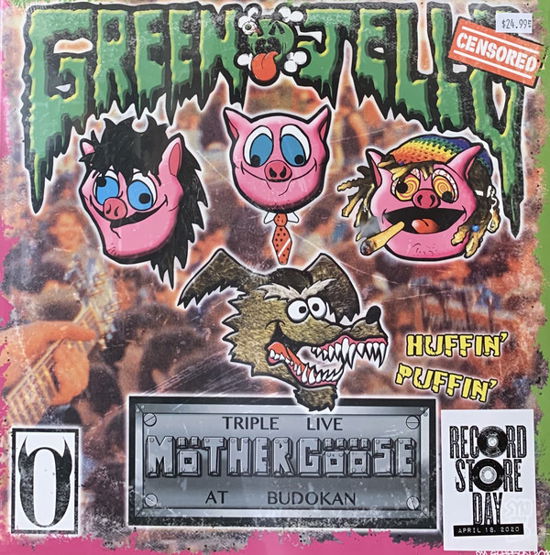 Triple Live Mother Goose At Budokan - Green Jelly - Music - SAY-10 RECORDS - 0649584107912 - October 6, 2023