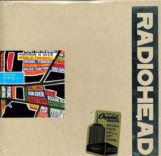 Cover for Radiohead · 2+2=5 (EP One) (Lp) (LP) [Limited, EP, 180 gram edition] (2012)