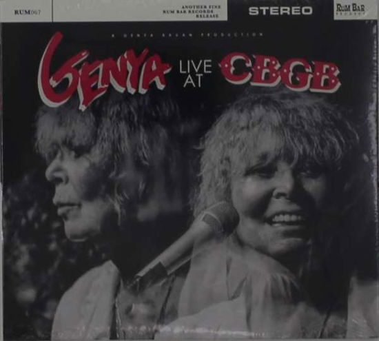 Cover for Genya Ravan · Live at Cbgb (CD) (2020)