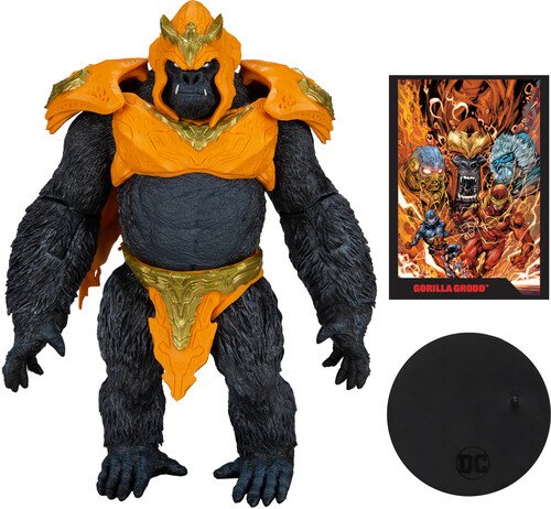 Mega Figure with Comic - the Flash - Gorilla Grodd - Dc Direct - Koopwaar - BANDAI UK LTD - 0787926159912 - 4 oktober 2022