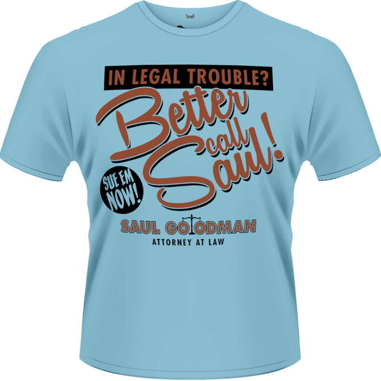 Breaking Bad - Better Call Saul (T-shirt Uomo Xl) - - - Merchandise - PLASTIC HEAD - 0803341418912 - 5. mars 2014