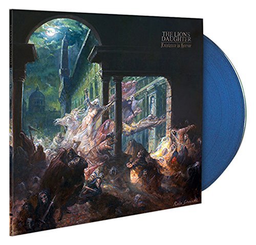 Cover for The Lion's Daughter · Existence is Horror (Blue Vinyl) (LP) (2016)