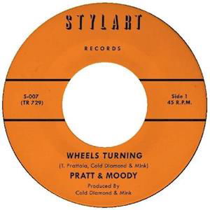 Cover for Mystery Lights · Wheels Turning B/W Wheels Turning (Instrumental) (CD) (2024)