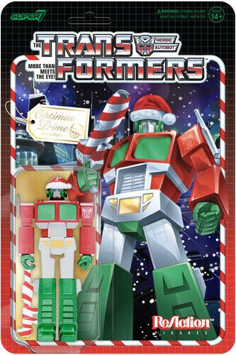 Cover for Transformers Reaction Figure - Optimus Santa (MERCH) (2022)