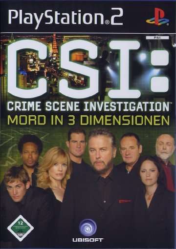 Cover for Ps2 · CSI: Mord in 3 Dimensionen (PS2) (2007)