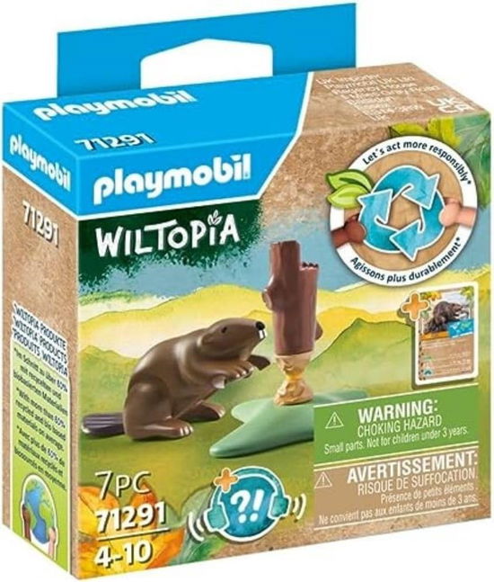 Playmobil Wiltopia Bever - 71291 - Playmobil - Produtos - Playmobil - 4008789712912 - 