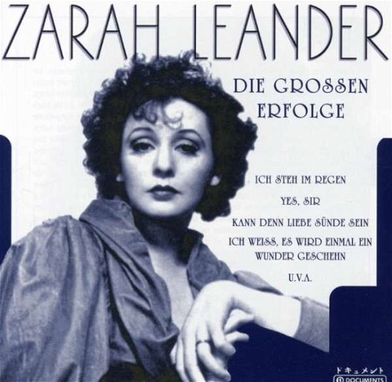 Cover for Zarah Leander · Die Grossen Erfolge (CD) (2003)