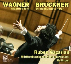 Siegfried-idyll / String Quintett in F Major - Wagner / Bruckner / Gazarian / Wurttembergisches - Musique - BAY - 4011563103912 - 26 mars 2013