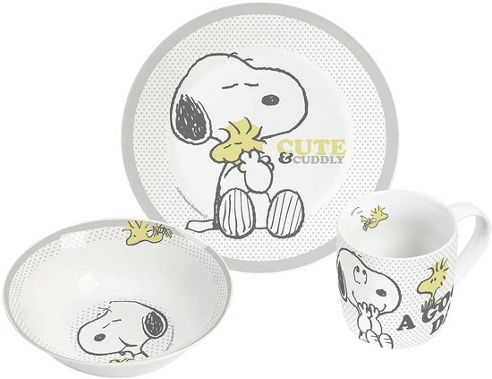 Cover for Peanuts · Peanuts Frühstücks-Set Cute &amp; Cuddly (MERCH) (2021)