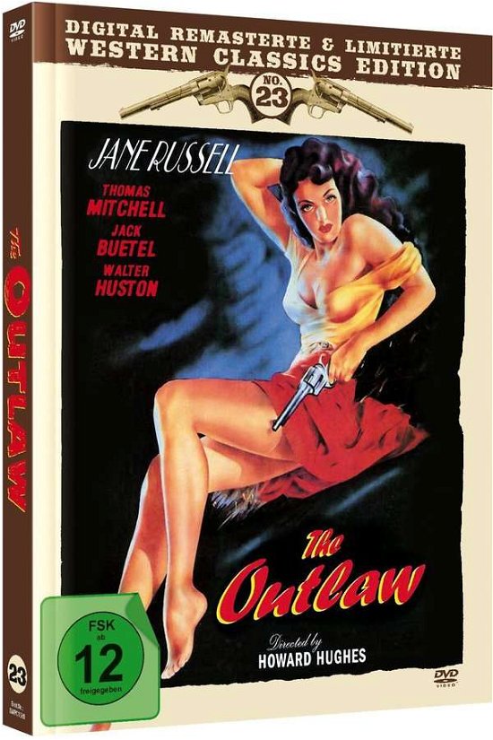 Cover for Russell,jane / Huston,walter / Thomas Mitchell · The Outlaw - Limited Mediabook Vol. 23 (DVD) (2020)