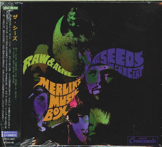 Cover for The Seeds · Raw &amp; Alive in Concert at Merlin's Music Box (CD) [Japan Import edition] (2014)