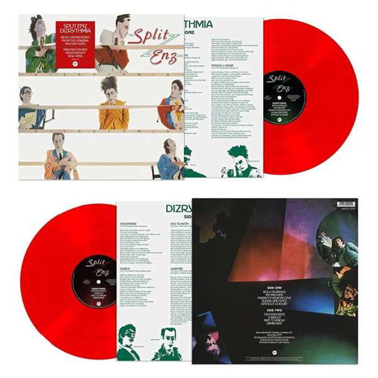 Dizrythmia (Red Vinyl) - Split Enz - Musikk - DEMON RECORDS - 5014797900912 - 22. mai 2020