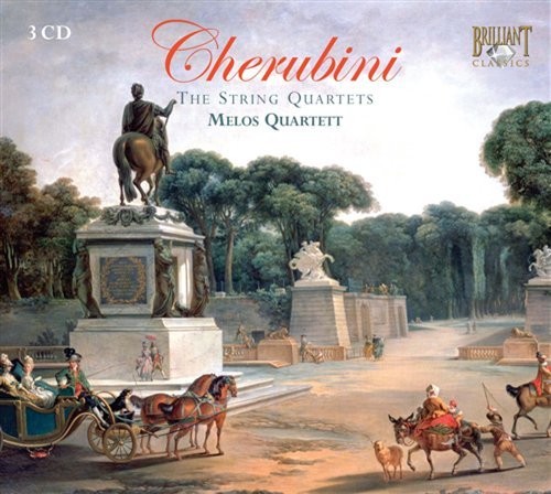 Cover for Melos Quartett · Cherubini: String Quartets (CD) (2009)