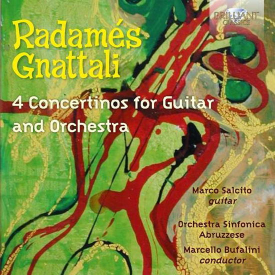 4 Concertinos for Guitar & Orchestra - R. Gnattali - Musik - BRILLIANT CLASSICS - 5028421954912 - 31. maj 2017