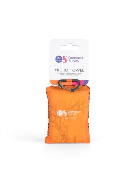 Os Micro Towel Lake District - Ancillary -  - Outro - ORDNANCE SURVEY - 5031863990912 - 1 de fevereiro de 2022