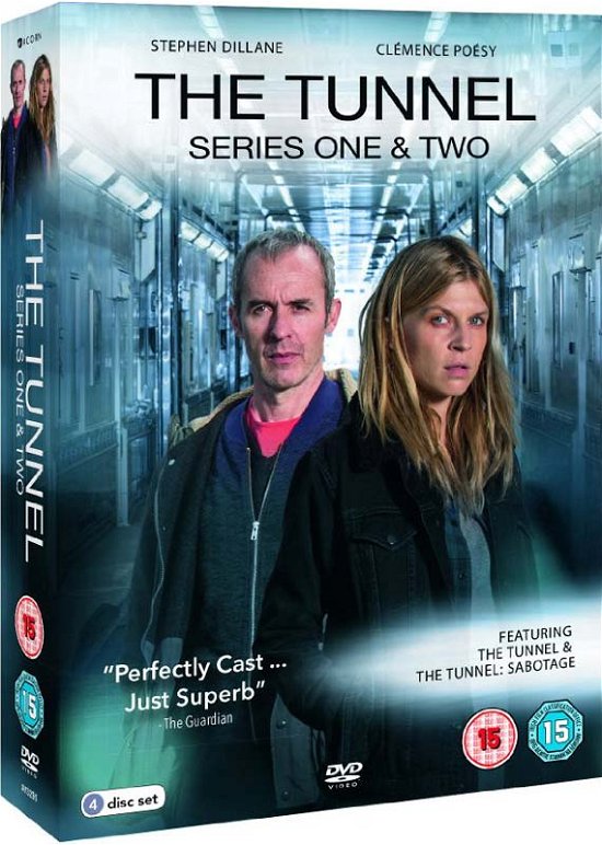 Cover for The Tunnel - Series 1-2 · Tunnel Series 1  Sabotage (DVD) (2016)