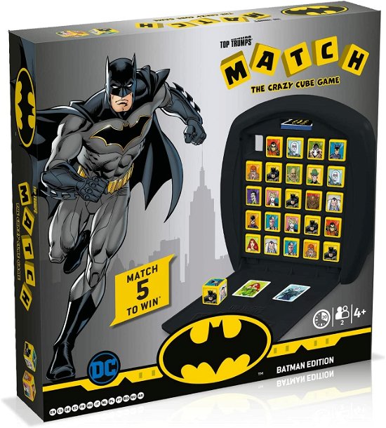 Cover for Batman · Batman Top Trumps Match (GAME) (2022)