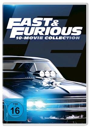 Cover for Vin Diesel,paul Walker,dwayne Johnson · Fast &amp; Furious - 10-movie-collection (DVD) (2023)