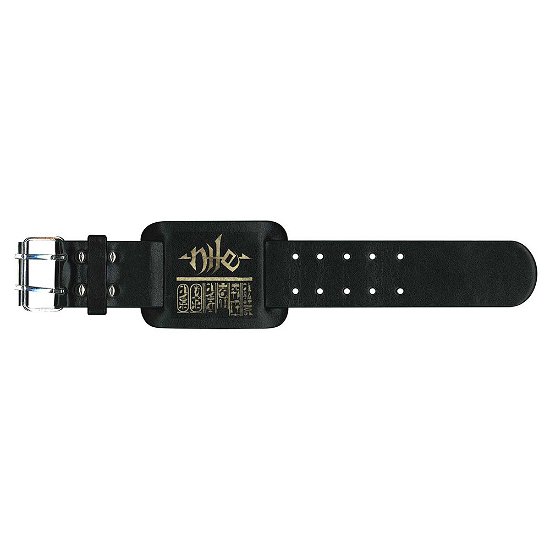 Nile Leather Wrist Strap: Logo & Hieroglyphs - Nile - Merchandise -  - 5055339745912 - 