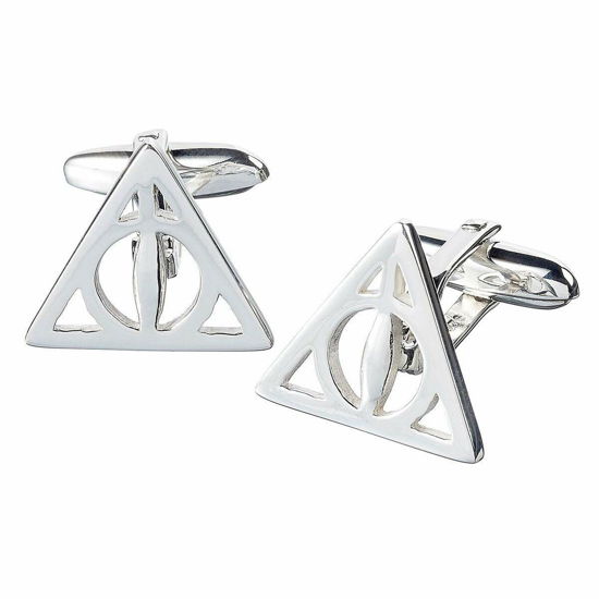 Harry Potter Manschettenknöpfe Heiligtümer des Tod - Harry Potter - Merchandise - HARRY POTTER - 5055583412912 - December 26, 2022