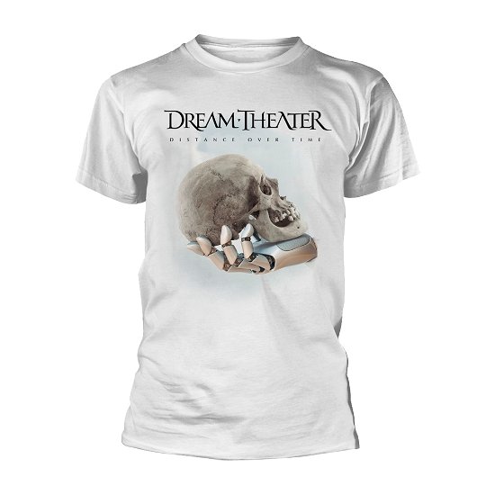 Cover for Dream Theater · Distance over Time (Cover) (T-shirt) [size S] [White edition] (2019)