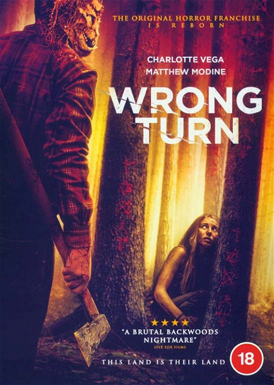 Cover for Wrong Turn (DVD) (2021)