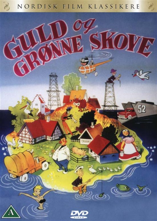 Cover for Guld &amp; Grønne Skove · Guld og Grønne Skove (DVD) (2006)