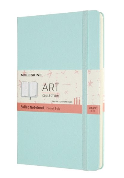Moleskine Art Large Bullet Notebook: Aquamarine - Moleskine - Bøker - Moleskine - 8056420852912 - 19. juli 2021
