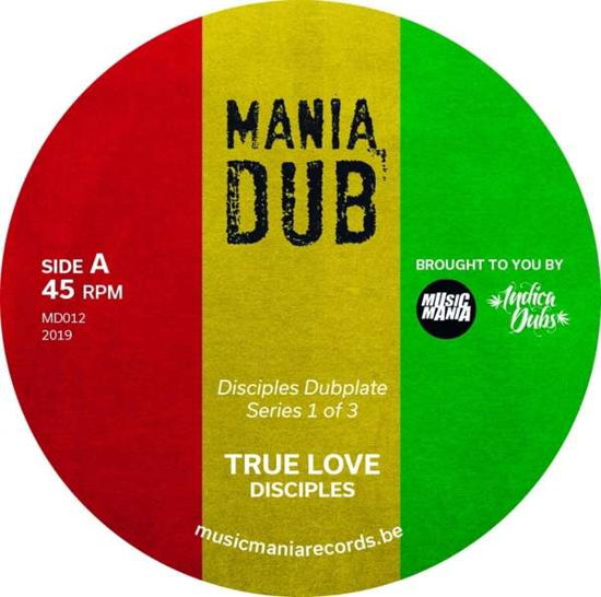 Cover for Disciples · True Love / True Dub (7&quot;) [Coloured edition] (2019)
