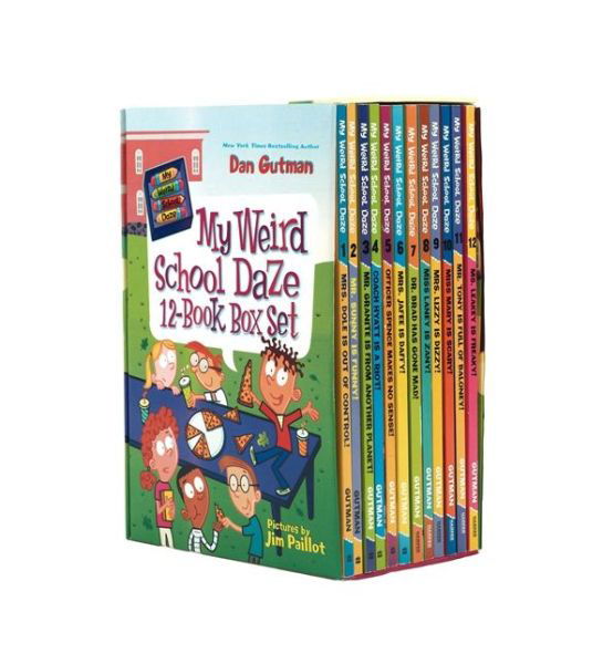 My Weird School Daze 12-Book Box Set: Books 1-12 - My Weird School Daze - Dan Gutman - Livros - HarperCollins Publishers Inc - 9780062288912 - 1 de outubro de 2013