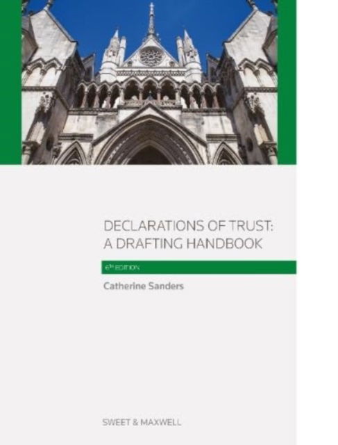 Cover for Catherine Sanders · Declarations of Trust:: A Drafting Handbook (Paperback Book) (2023)