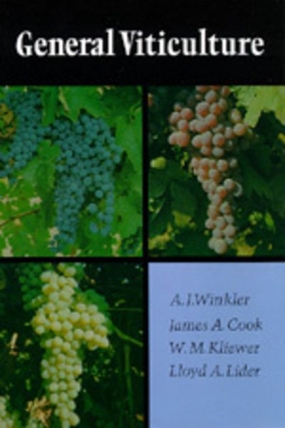 Cover for A.J. Winkler · General Viticulture (Gebundenes Buch) (1974)