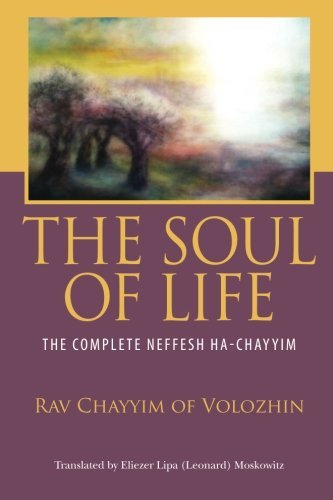 Cover for Rav Chayyim of Volozhin · The Soul of Life: the Complete Neffesh Ha-chayyim (Pocketbok) (2012)