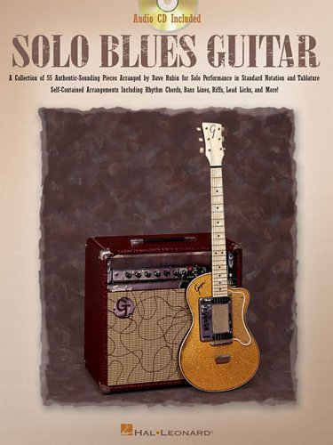 Solo Blues Guitar - Dave Rubin - Kirjat - Hal Leonard Corporation - 9780634061912 - keskiviikko 1. maaliskuuta 2006