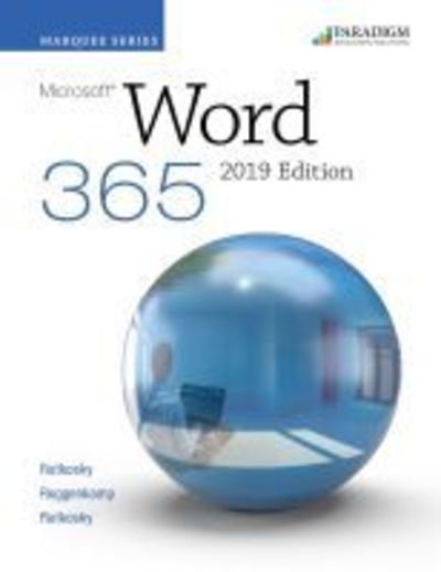 Cover for Nita Rutkosky · Marquee Series: Microsoft Word 2019: Text - Marquee Series (Paperback Bog) (2019)