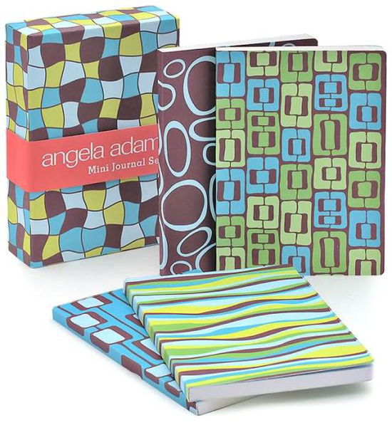 Angela Adams Mini Journal Set - Angela Adams - Books - Chronicle Books - 9780811846912 - May 5, 2005