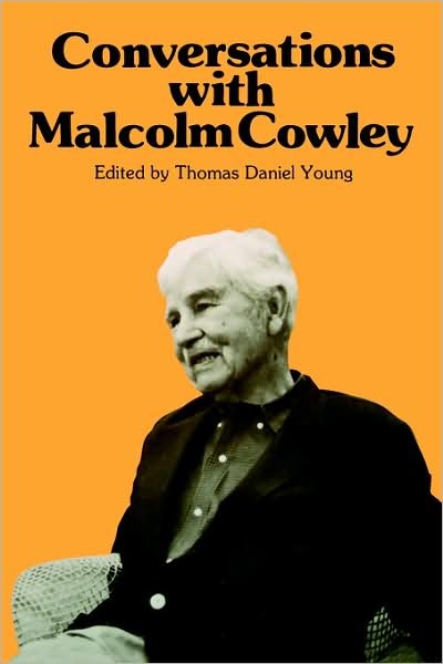 Cover for Malcolm Cowley · Conversations with Malcolm Cowley (Paperback Book) (1986)