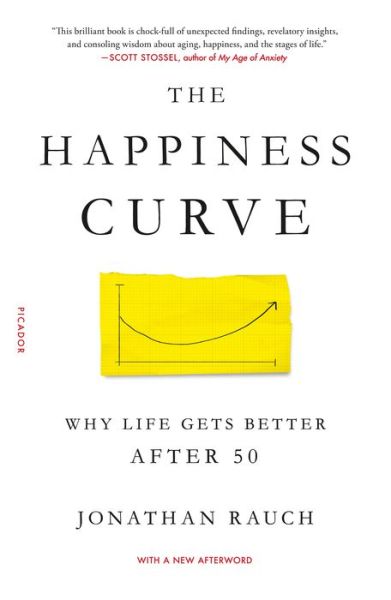 Cover for Jonathan Rauch · The Happiness Curve: Why Life Gets Better After 50 (Paperback Book) (2019)