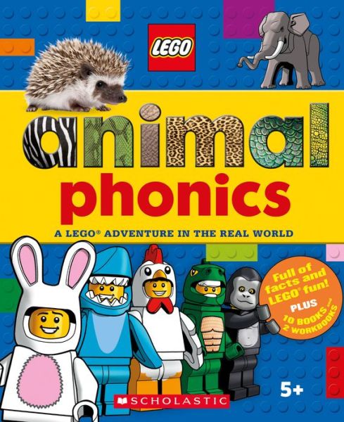 Cover for Penelope Arlon · Animals Phonics Box Set (LEGO Nonfiction): A LEGO Adventure in the Real World - LEGO Nonfiction (Book pack) (2018)