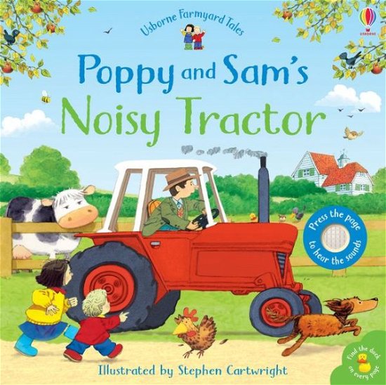 Cover for Sam Taplin · Poppy and Sam's Noisy Tractor - Farmyard Tales Poppy and Sam (Board book) (2020)