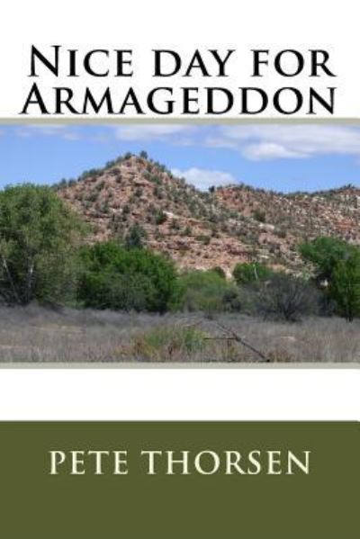 Cover for Pete Thorsen · Nice day for Armageddon (Paperback Book) (2015)