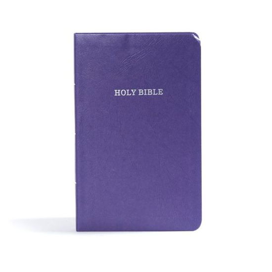 KJV Gift and Award Bible, Purple Imitation Leather - Holman Bible Staff - Books - Broadman & Holman Publishers - 9781535990912 - March 15, 2020