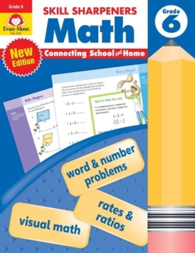 Cover for Evan-Moor Educational Publishers · Skill Sharpeners: Math, Grade 6 (Paperback Book) (2021)