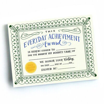 Cover for Em &amp; Friends · Em &amp; Friends Everyday Achievement Award Notepad (Print) (2019)