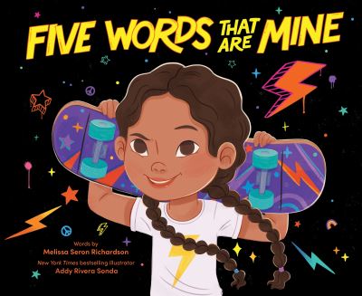 Cover for Melissa Seron Richardson · Five Words That Are Mine (Hardcover Book) (2024)